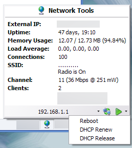 A preview of Network Tools 0.2